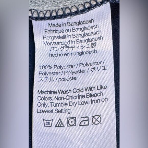 Crewcuts Boys Kids Dark Blue Performace Shorts. Pockets & Belt Loop. 6. - Picture 6 of 7